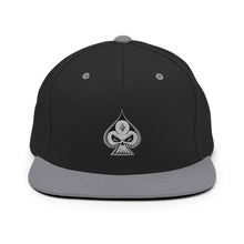 Load image into Gallery viewer, Black & Silver Icon Snapback Hats - GRNDRZ