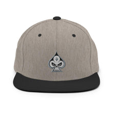 Load image into Gallery viewer, Heather Gray & Black Icon Snapback Hats - GRNDRZ