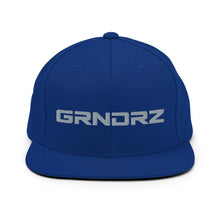 Load image into Gallery viewer, Royal Blue Logo Snapback Hats - GRNDRZ