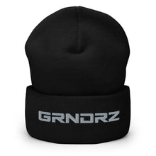 Load image into Gallery viewer, Black Cuffed Beanie - GRNDRZ