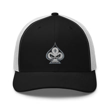 Load image into Gallery viewer, Black & White Trucker Cap - GRNDRZ