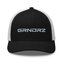 Load image into Gallery viewer, Black & White Trucker Cap - GRNDRZ