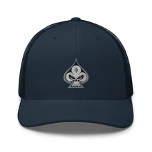Load image into Gallery viewer, Navy Trucker Cap - GRNDRZ