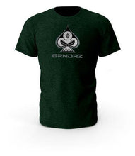 Load image into Gallery viewer, Emerald Icon & Logo Blended T-shirt - GRNDRZ