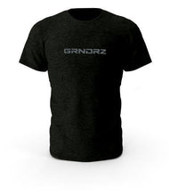 Load image into Gallery viewer, Charcoal Black Icon & Logo Blended T-shirt - GRNDRZ