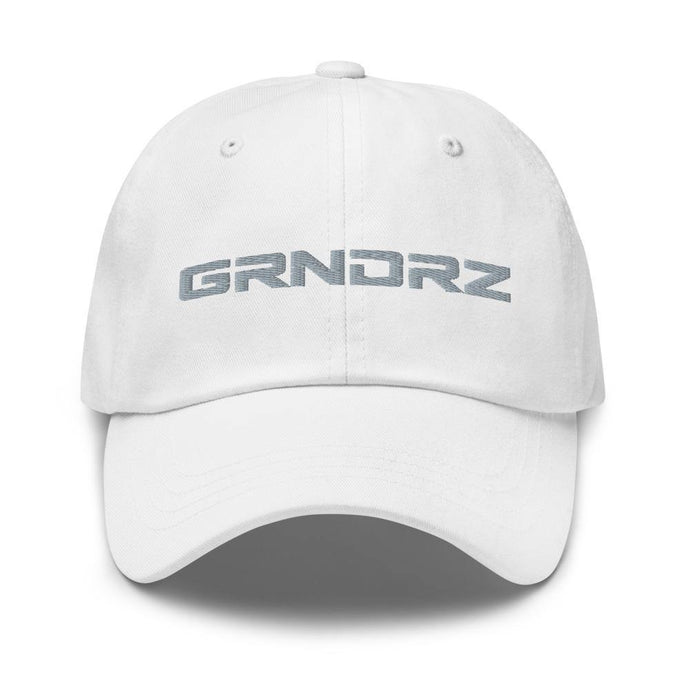 White Dad Hats - GRNDRZ