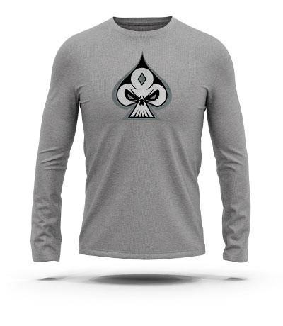 Athletic Heather Icon Long Sleeve Tee - GRNDRZ