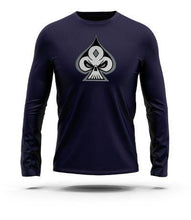 Load image into Gallery viewer, Navy Icon Long Sleeve Tee - GRNDRZ

