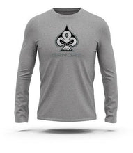 Load image into Gallery viewer, Athletic Heather Icon &amp; Logo Long Sleeve Tee - GRNDRZ
