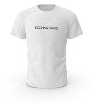 Load image into Gallery viewer, White Icon &amp; Logo Blended T-shirt - GRNDRZ
