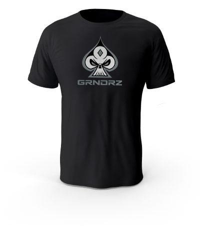 Black Icon & Logo T-Shirts - GRNDRZ